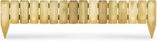 Wooden Picket Fence Garden Border Panel 1m FSC Timber Pressure Treated Lawn Edge