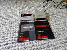 Super Scope 6 Super Nintendo SNES Cartridge, Manuals & Receiver Bundle PAL