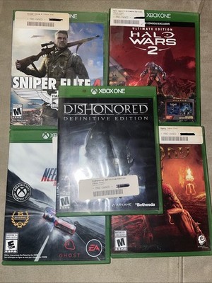 Xbox One Game Lot - Untested