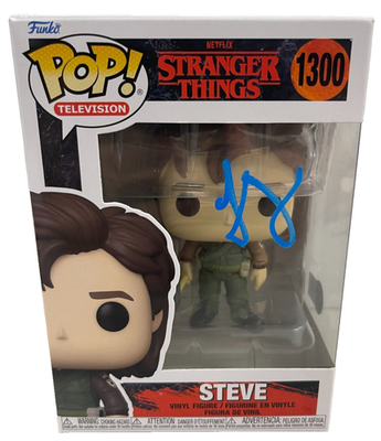 Joe Keery Signed Steve Stranger Things Funko Authentic Autograph