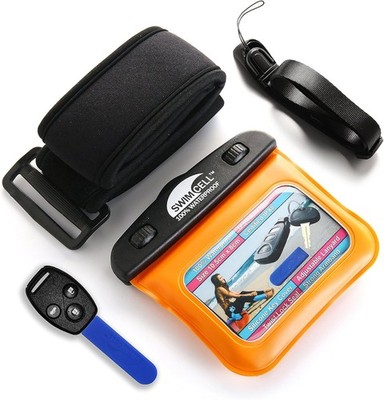 SwimCell wasserdichte Schlüsseltasche zum Schwimmen - Schlüsselhalter für Au