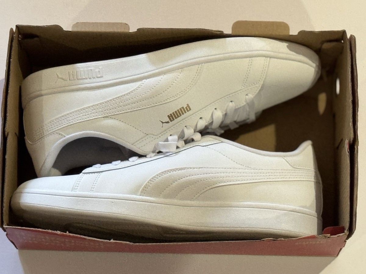 PUMA ホワイト ジャケット Lサイズ PUMA 撥水性 Lサイズ ジャケット ホワイト/ブルー