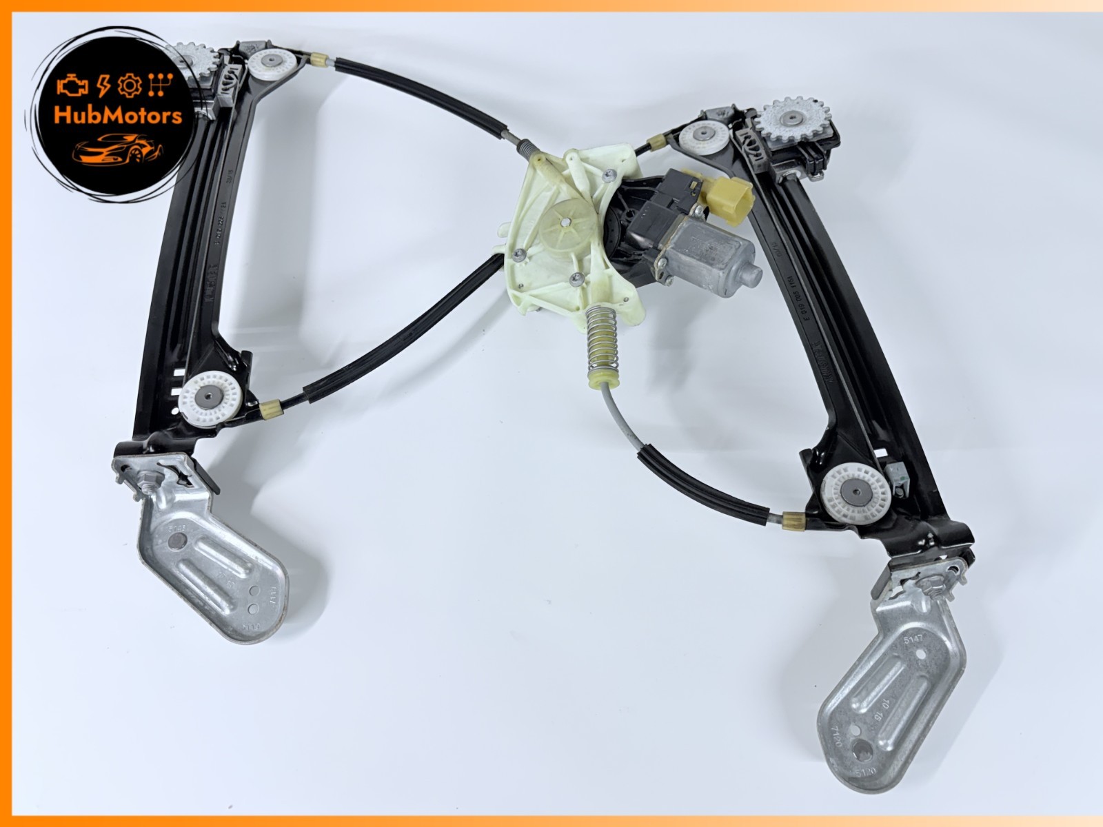 14-22 Maserati Quattroporte M156 Rear Right Side Window Regulator Motor OEM 57k