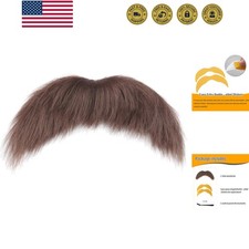 DIY Self Adhesive Fake Mustache Fake Beard Material Novelty Mustaches for Cos...