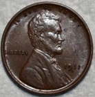AU-UNC 1911-D Lincoln Cent, Razor-Sharp w/ Strong Mint Luster.