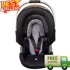 3-in-1 Infant Car Seat Head Support Insert Cushion Stroller Toddler Black Grey