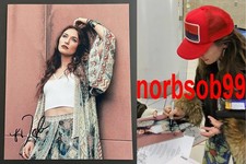 LAUREN DAIGLE SIGNED AUTOGRAPH BEHOLD LOOK UP CHILD 8x10 PHOTO w/EXACT PROOF