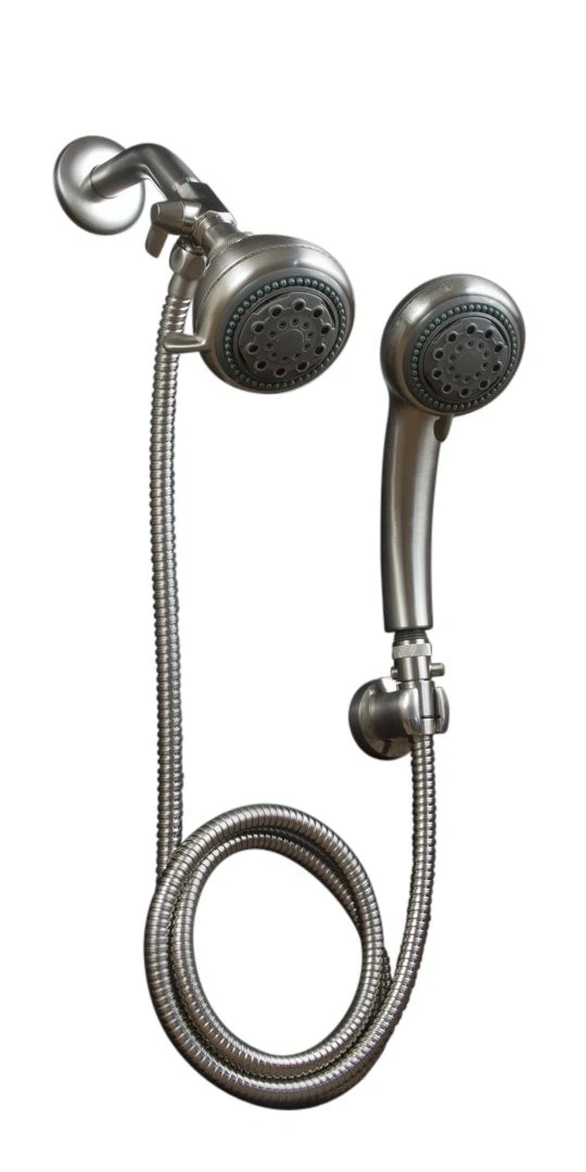 Brushed Nickel Mariner Combination Shower Head