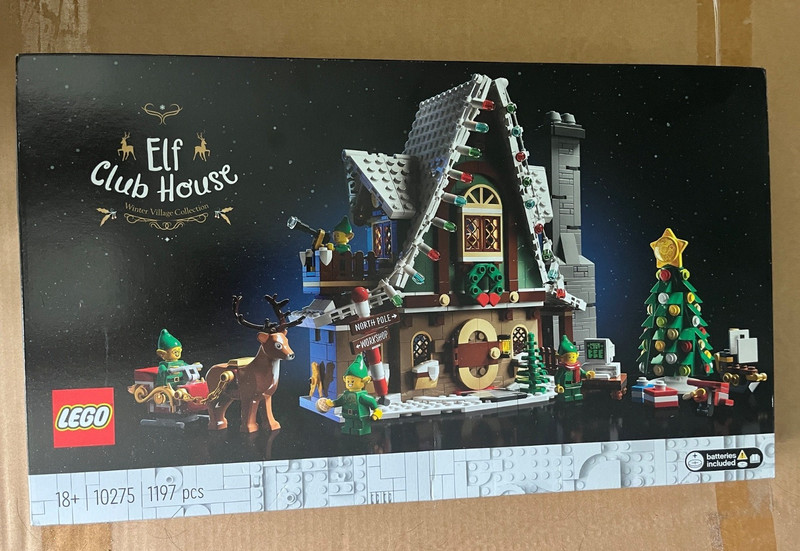 Lego Elf Club House 10275  Winter Village Collection. Brand New & Sealed.