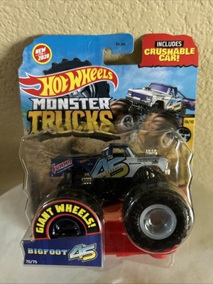 Hot Wheels Monster Trucks BIG FOOT 45th Anniversary 70/75