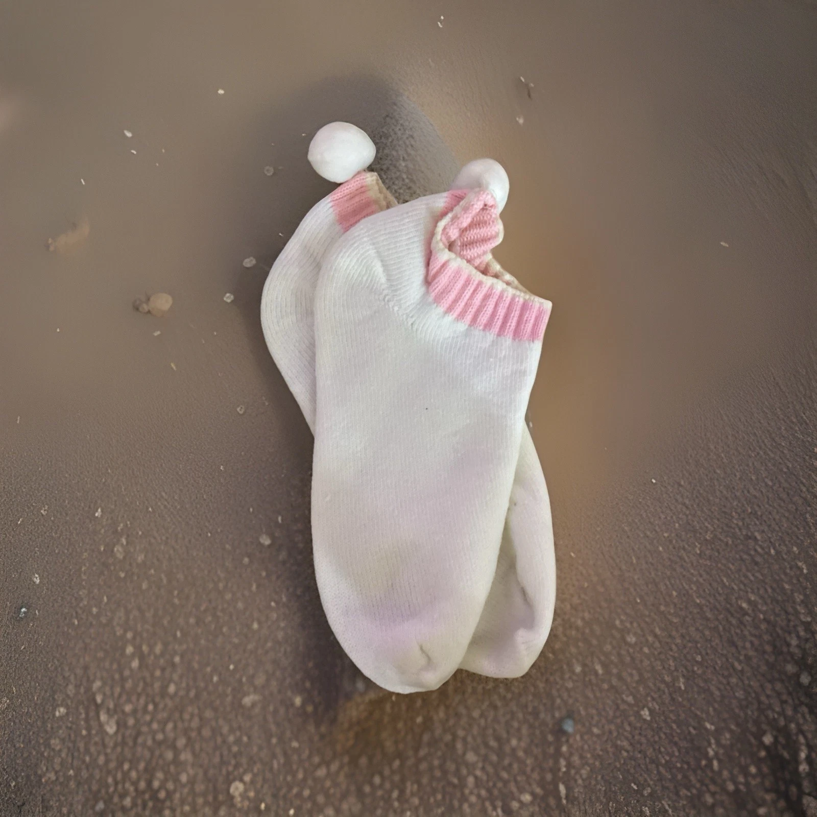 Vintage Pom Pom Ankle Socks