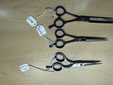 Lotto forbici per styling capelli.