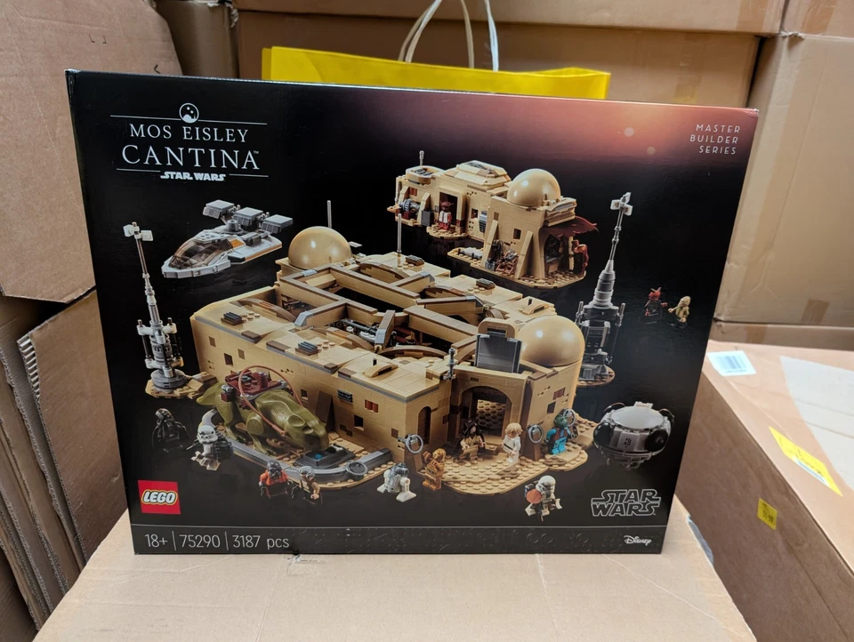 LEGO Star Wars Mos Eisley Cantina 75290 RETIRED New & Sealed. RARE - Image 4 of 4