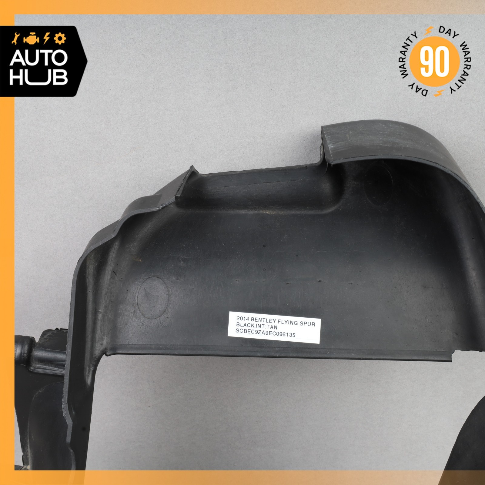 14-18 Bentley Flying Spur 6.0L Left Air Cooler Radiator Duct 4W0121345C OEM 40k