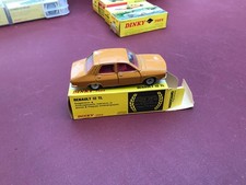 DINKY TOYS (FRANCE) 1424 RENAULT 12 TL (Made in SPAIN) yellow, Near Mint in Box