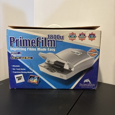 PACIFIC IMAGE PRIMEFILM 1800i USB FILM SLIDE SCANNER New In Box
