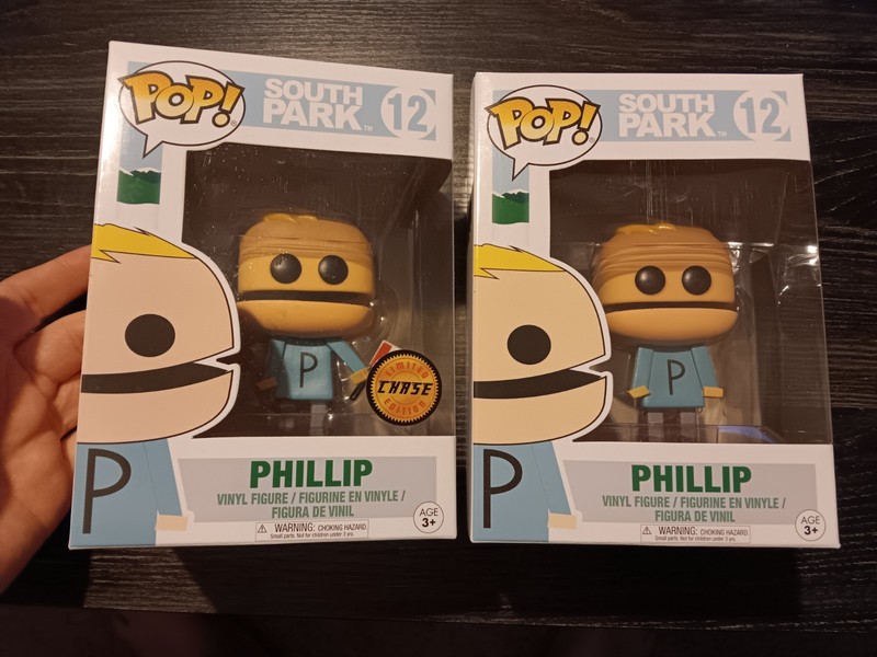 Funko Pop! South Park #12: Set of 2. Phillip and Phillip CHASE
