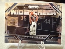 2023-24 Panini Prizm Draft Picks - Widescreen Scoot Henderson #3 (RC)