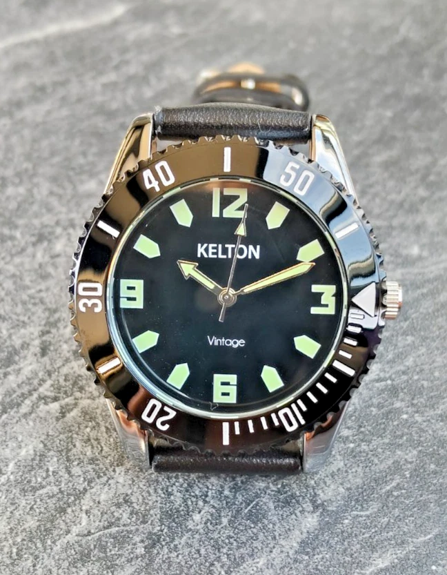 Lot De 3 Montres Mécaniques Kelton – Fonctionne, Bon état Général, Vintage
