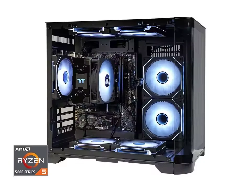 YEAH MAGIC Gaming Desktop AMD Ryzen 5 5600GT 3.9GHz 16GB(8G*2) DDR4 3200 1T NVME - Image 2 of 4