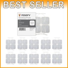 Reusable TENS Unit Pads 2"x2" 80 Pack