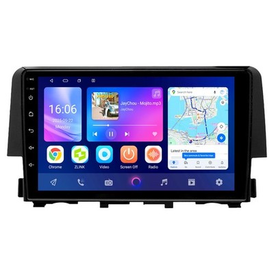 8Core 4+64GB For 2016-2020 Honda Civic Auto Android Carplay Car Radio Stereo AM