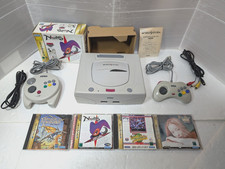 Sega Saturn White Console 3D Multi controller Nights Panzer Dragoon Japan