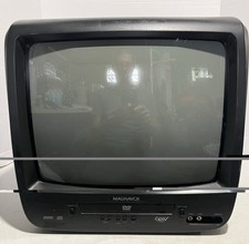 Magnavox CD130MW9 13" CRT TV/DVD Player Gaming No Remote Tested Works