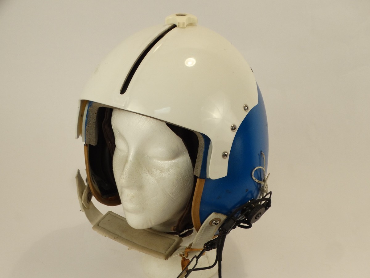 Gentex Corporation HGU Helicopter Helmet #97427 (blue/white) | eBay