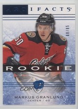 2014 Upper Deck Artifacts Rookies Sapphire 68/85 Markus Granlund Rookie RC 1r5