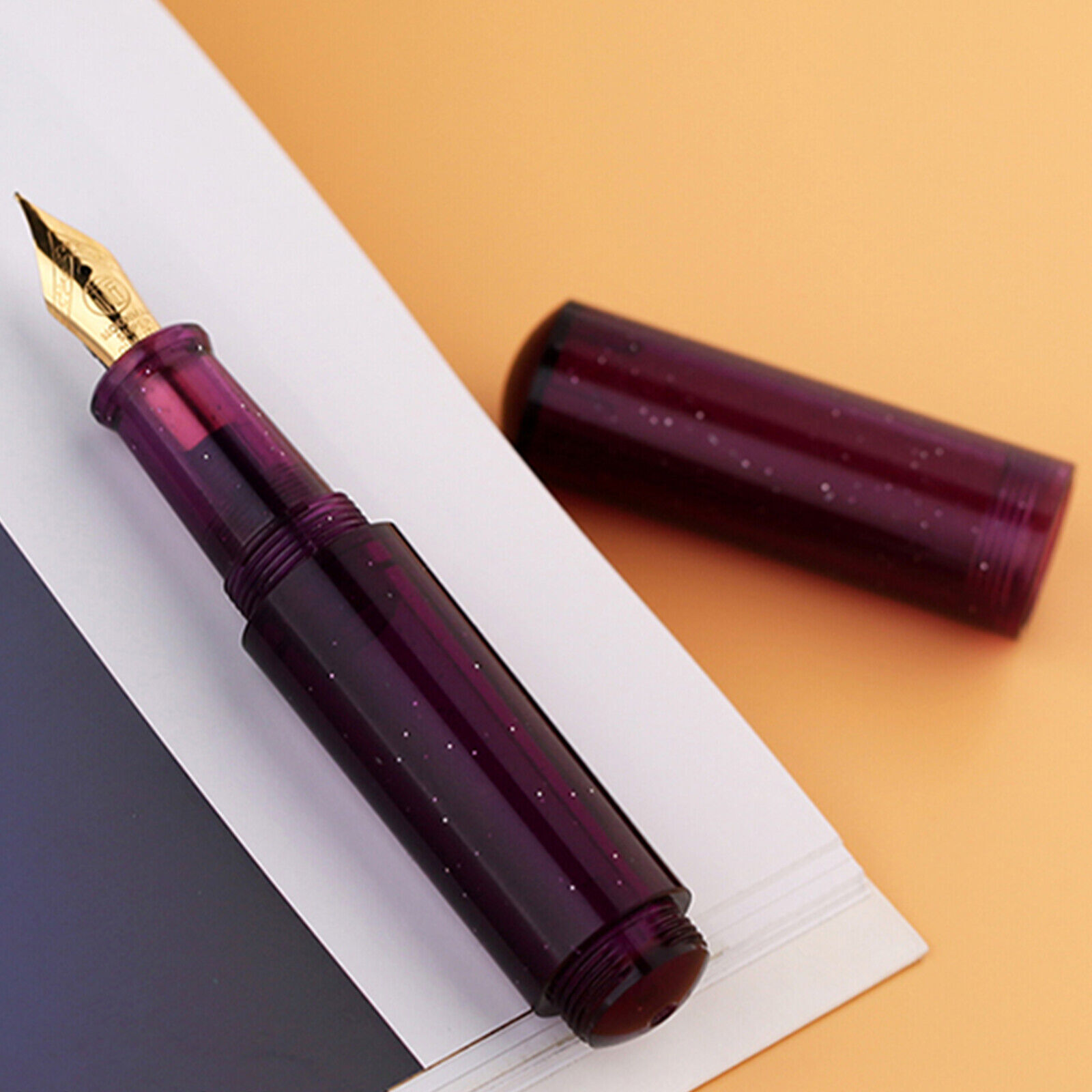 1x NEW VER. MAJOHN Wancai Fountain Pen Resin Dropper Travel Pocket ...