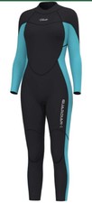 Hevto Women Wetsuits 3/2mm Neoprene Surfing Swimming Diving SUP Full Suit Medium