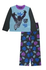 Marvel the Avengers "Warrior King" Top  Bottoms 2 Piece PJ Set- Boy's Size 8