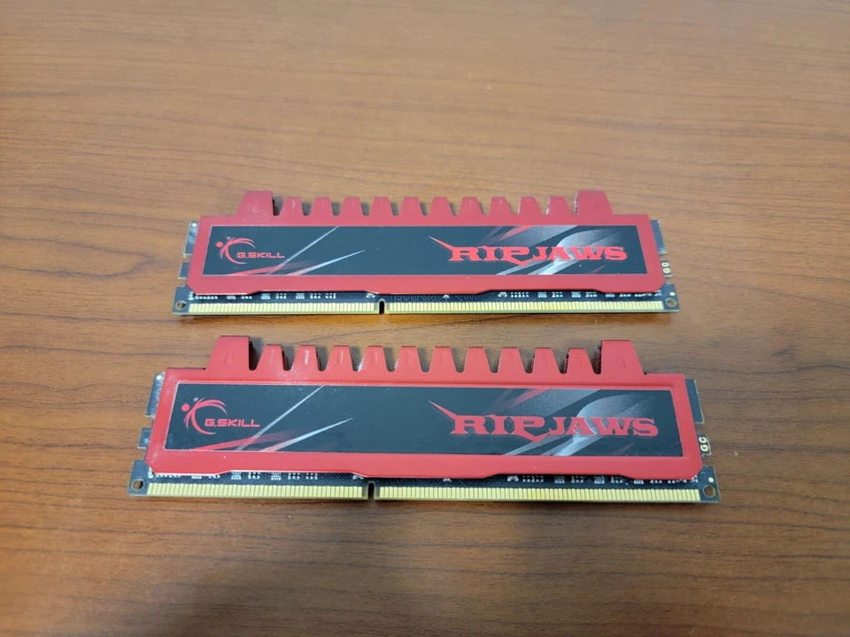 G. SKILL Ripjaws 2x4 GB Heatsink DDR3 Gaming RAM Kit (F3-10666CL9D-8GBRL) - Image 2 of 3