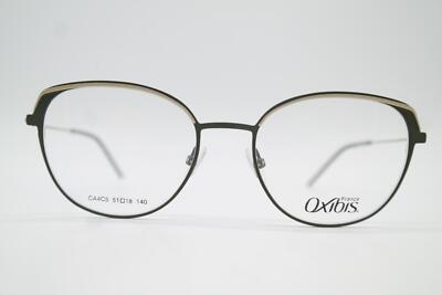 Brille OXIBIS CA4C5 Grün Gold Oval Brillengestell eyeglasses Neu