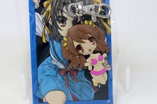 Great Eastern Melancholy of Haruhi Suzumiya 3D PVC Haruhi Suzumiya Keychain NIP