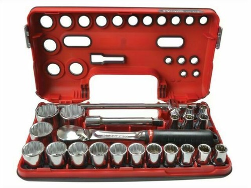 Douille 1/4" Facom 5/16" - Profil OGV 12 Pans - Sécurité Optimale - Chromée Brillante