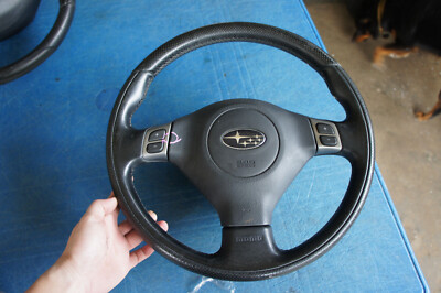MOMO Subaru Legacy BP5 BP9 leather Steering  Sti impreza bh5 sg9