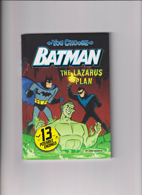 YOU CHOOSE BATMAN THE LAZARUS PLAN TRADE NM 9.6 13 POSSIBLE ENDINGS GREAT COVER 