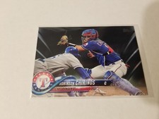 2018 Topps Update Robinson Chirinos #US220 Black Parallel 60/67 Rangers