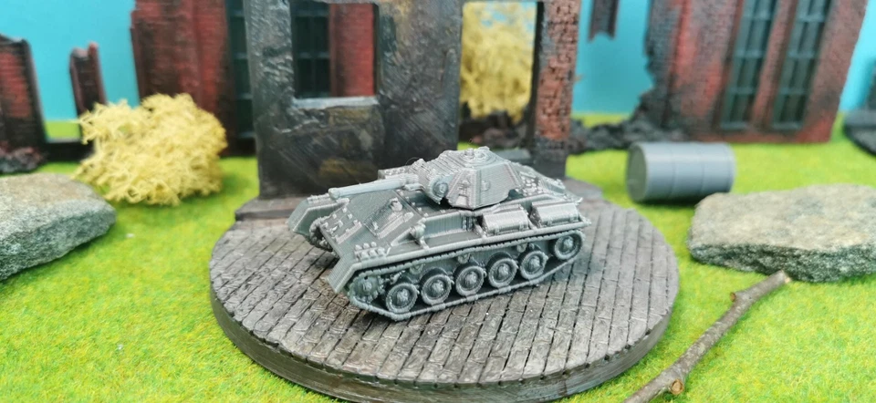 3D-SCALE Tanque soviético ligero T-70 sin pintar kit ruso 1:87 1:72 1:64 1:56 1:48