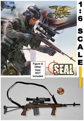 BBI U.S. Navy SEAL Hawkeye Sniper Rifle - NR Dragon Soldier Story ACE DiD 1/6