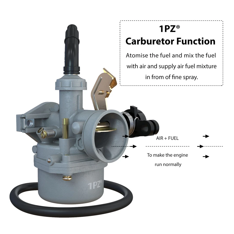 Carb Carburetor For Kawasaki KFX 50 KFX50 #15004-Y006 KFX90 KFX 90 #15004-Y008 - Image 4 of 4
