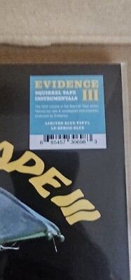 Evidence Squirrel Tape Instrumentals Volume 3 (Sky Blue Vinyl LP