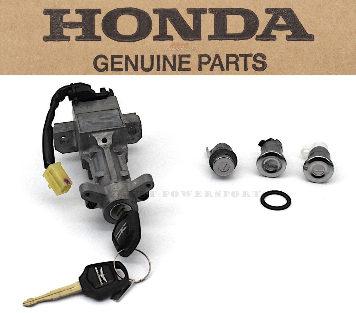 Ignition Switch Lock Set GL1800 Goldwing Non-Tour 12-17 OEM