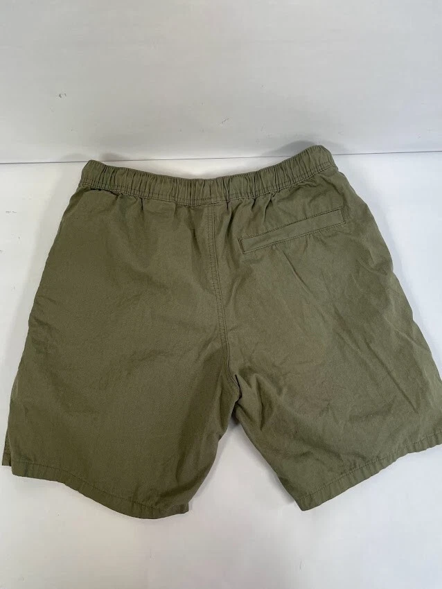 Pantalones Cortos H&M Calce Regular Para Hombre Verdes Cintura Elástica Talla S Pequeños Foto 2 de 4