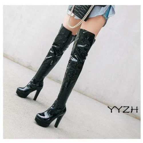 Thigh high store boots aliexpress