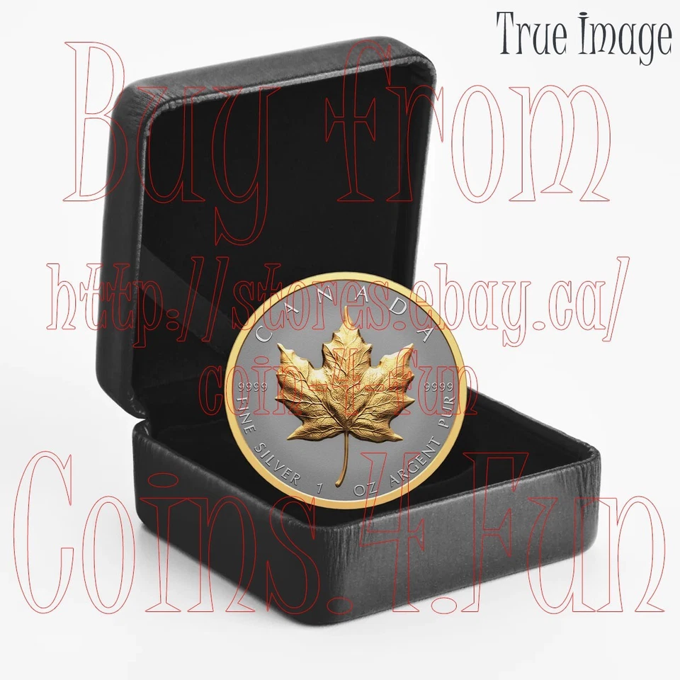 2023 Maple Leaf Canada Ultra-High Relief UHR SML $20 1 OZ Pure Silver Proof Coin - Image 2 of 3