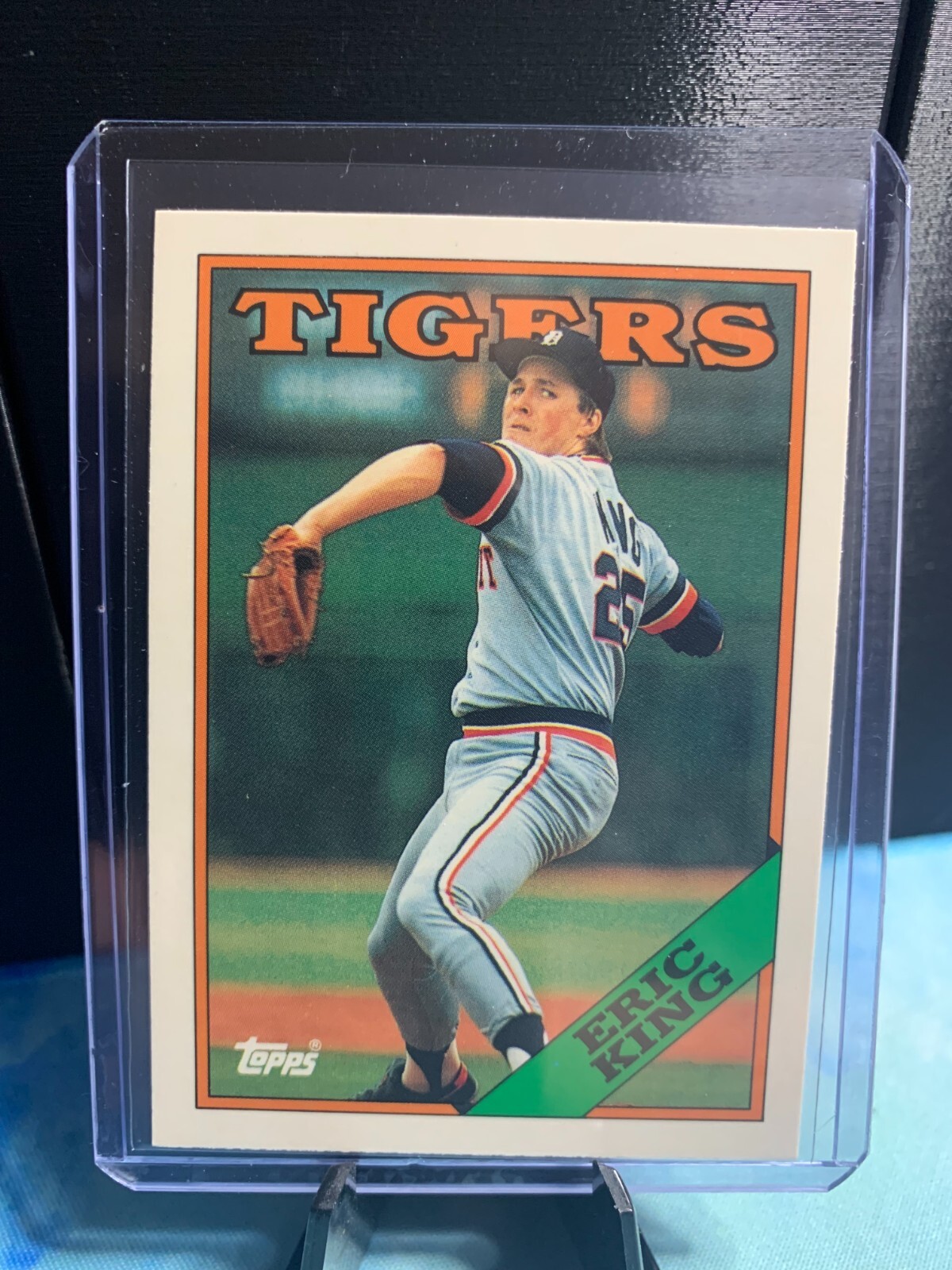 1988 Topps Tiffany - #499 Eric King 
