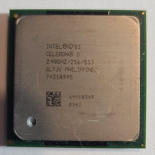 Intel/Celeron D/2.4ghz/533MHz/256KB/Socket 478/SL7JV/CPU/Processor